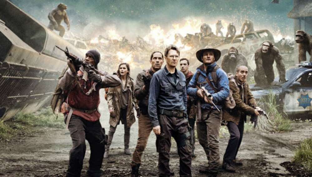 кадр из фильма «Планета обезьян: революция»