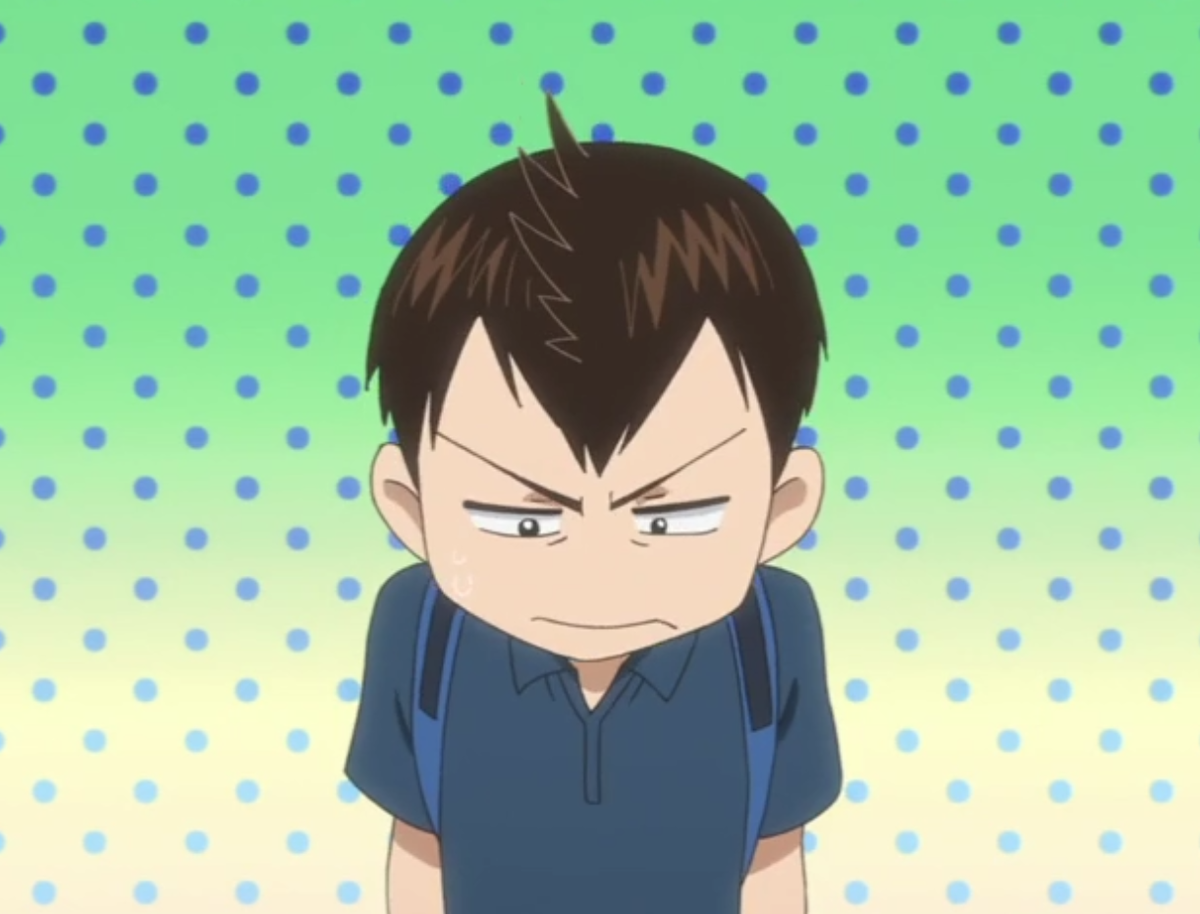 Использованы кадры из аниме "Первые шаги"