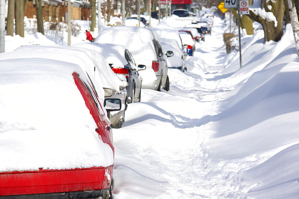 Зимняя парковка. 