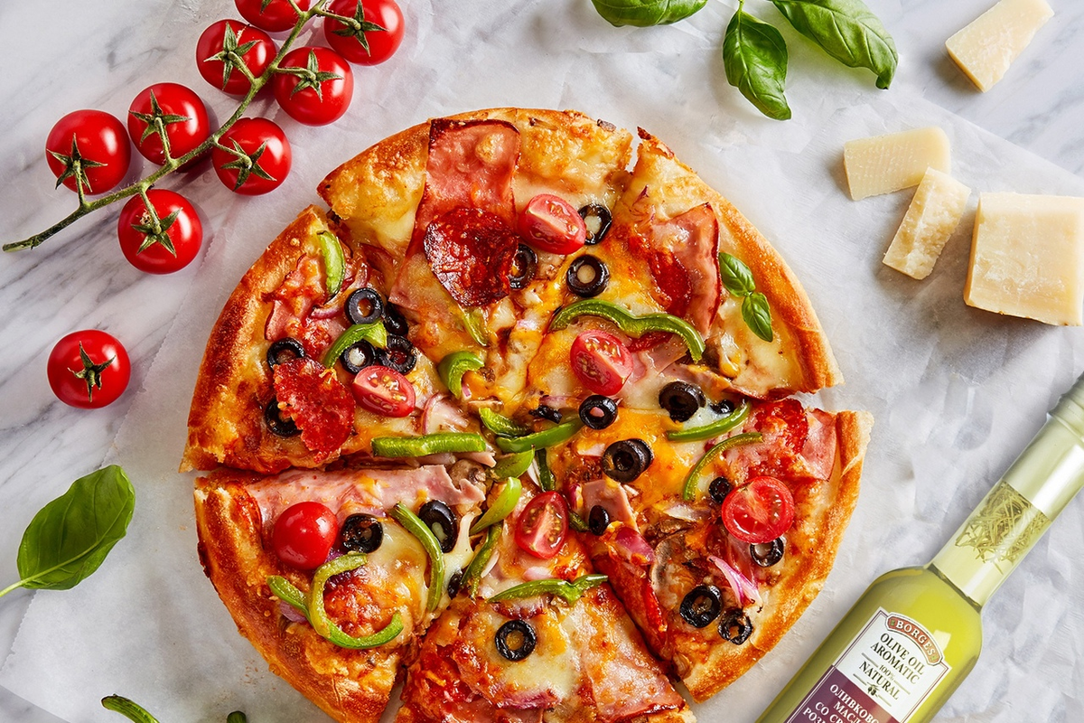 First pizza