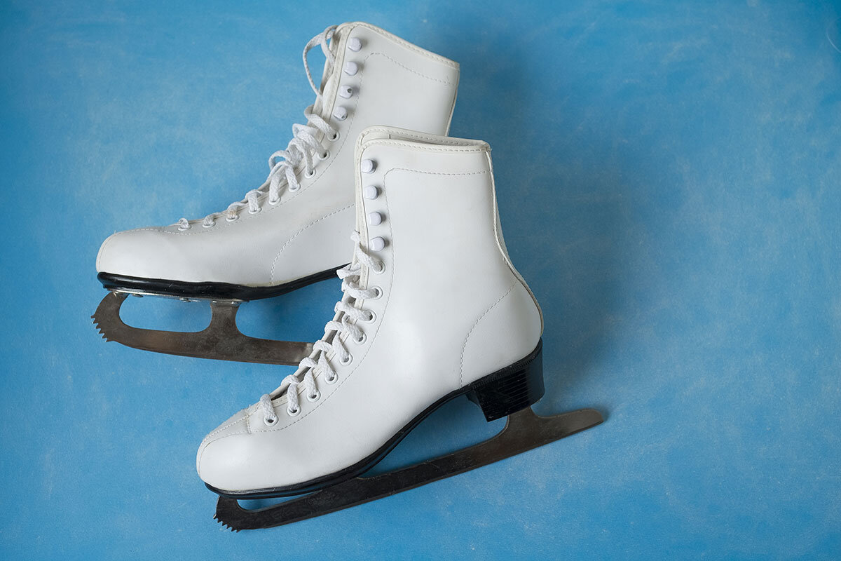 Vintage adidas коньки Ice Skates