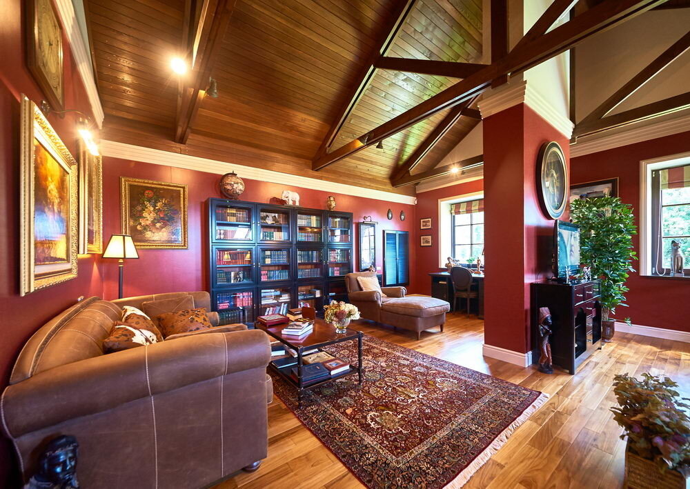 SilvanVIP (CC BY-SA 4.0)Вилла в Барвихе, зона отдыха в библиотеке