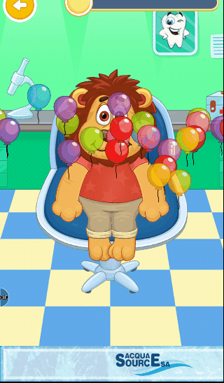 GIF- изображение из приложения Детский врач: стоматолог, приложение из Play Маркет.