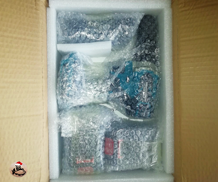 Упаковано всё было хорошо и пришло целое.