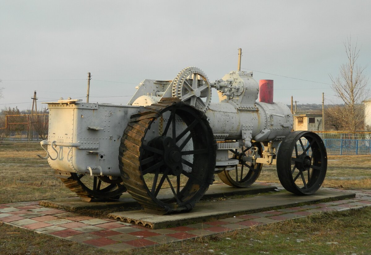 Паровая подъемная машина в с.Власовка 