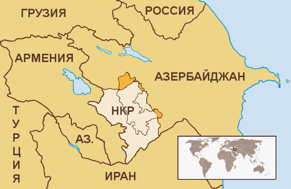 Нагорный Карабах: обзор геополитических интересов. Ближний круг. Армения