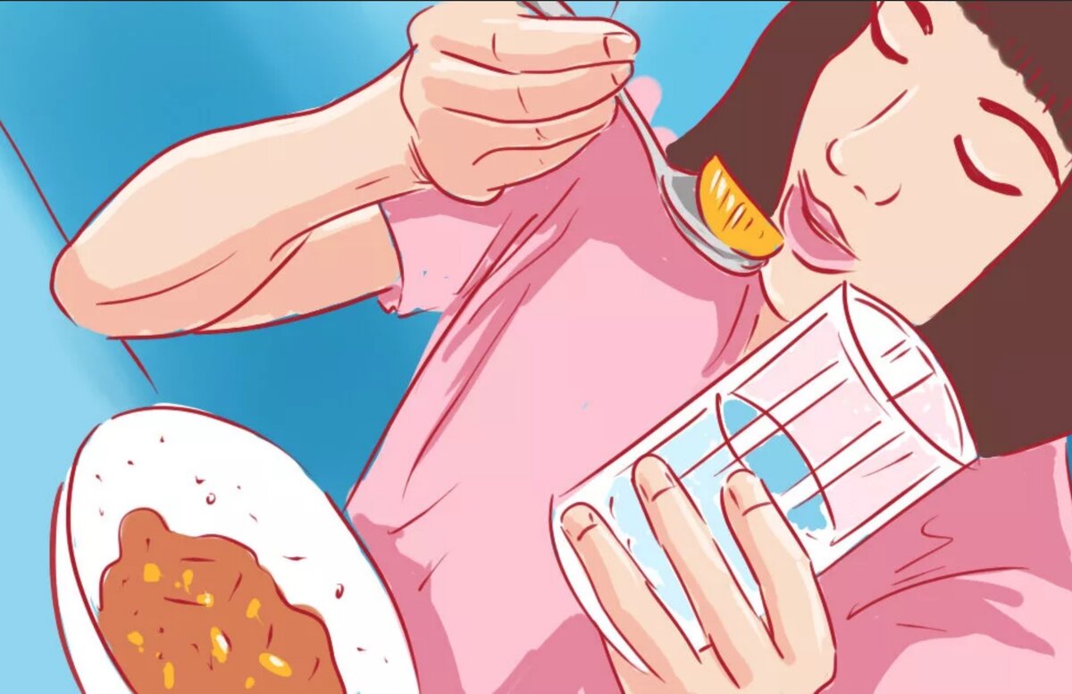 3 тип не может кушать, не запивая еду водой. Причем с раннего детства. Не запрещайте им это. Для них это нормально и правильно (фото из интернет)