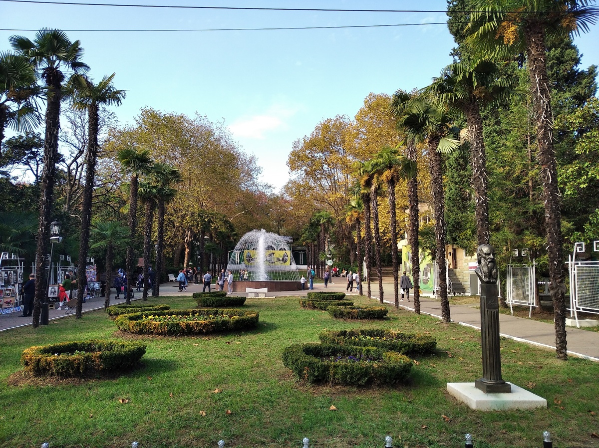 Сочи в ноябре 2020 года, фото автора