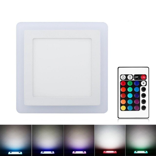 Ультратонкая светодиодная панель с ргб