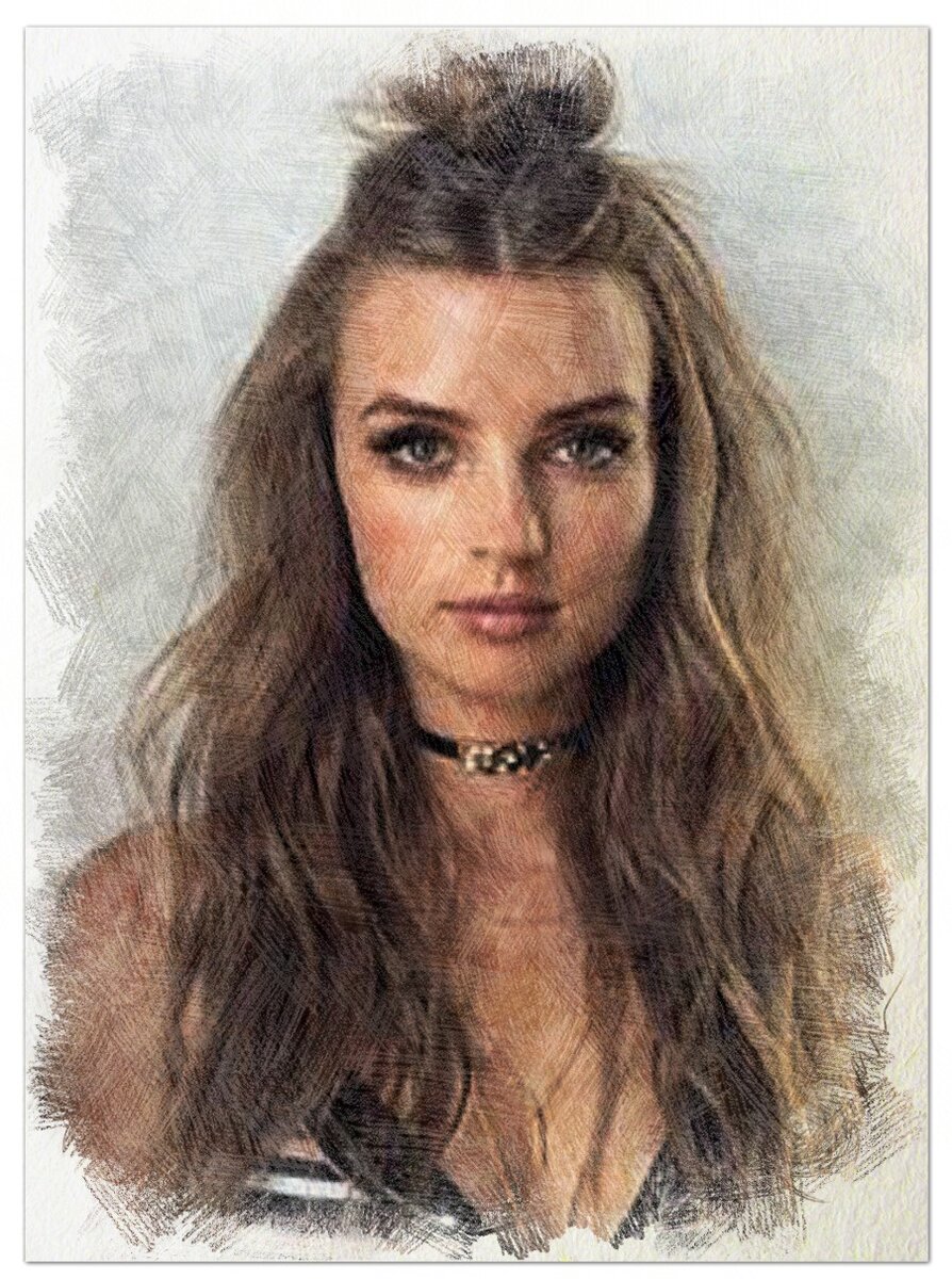 Фото обработано в редакторе.