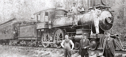 Быть может, такой поезд водил Борух Розенфельд