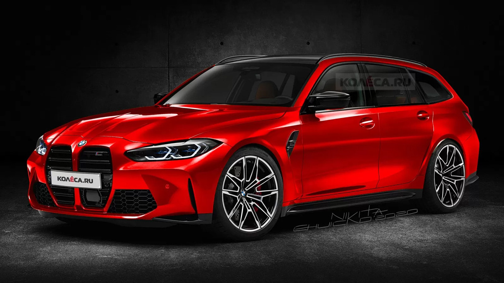 Рендер нового BMW M3 Touring, фото: Колёса.ру