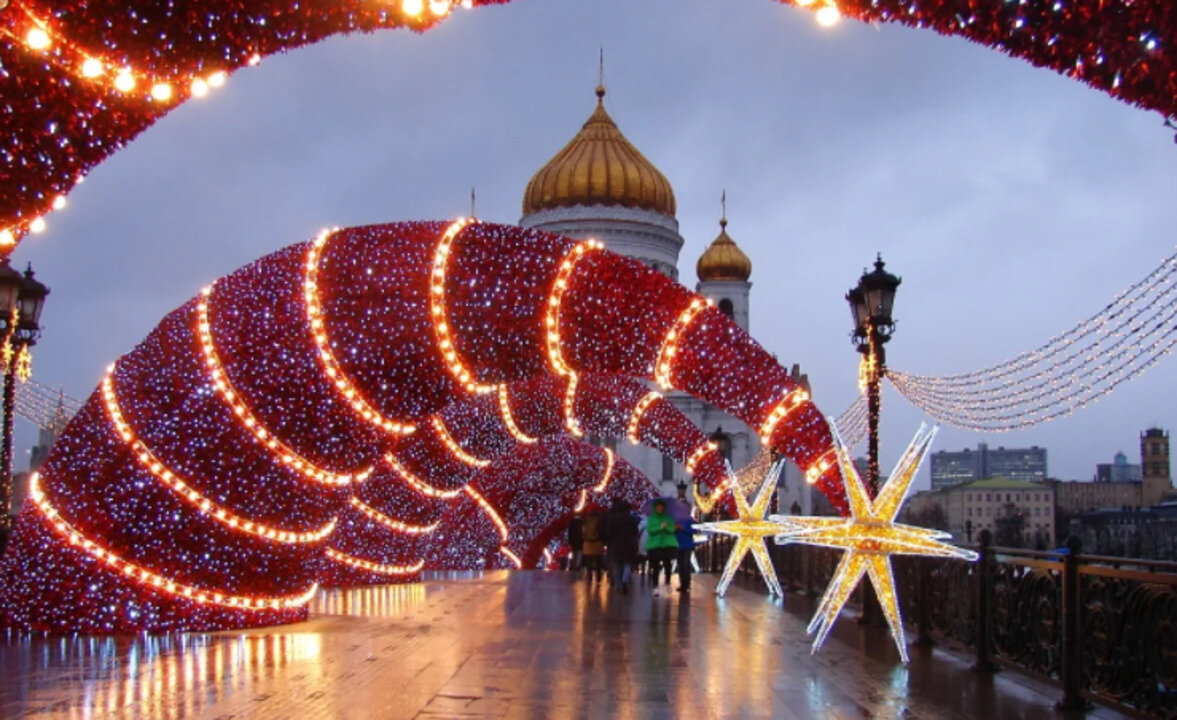 москва праздничная