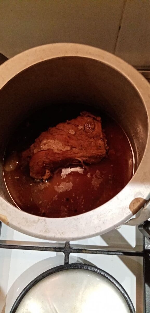 Один кусок съели сразу, с огня...