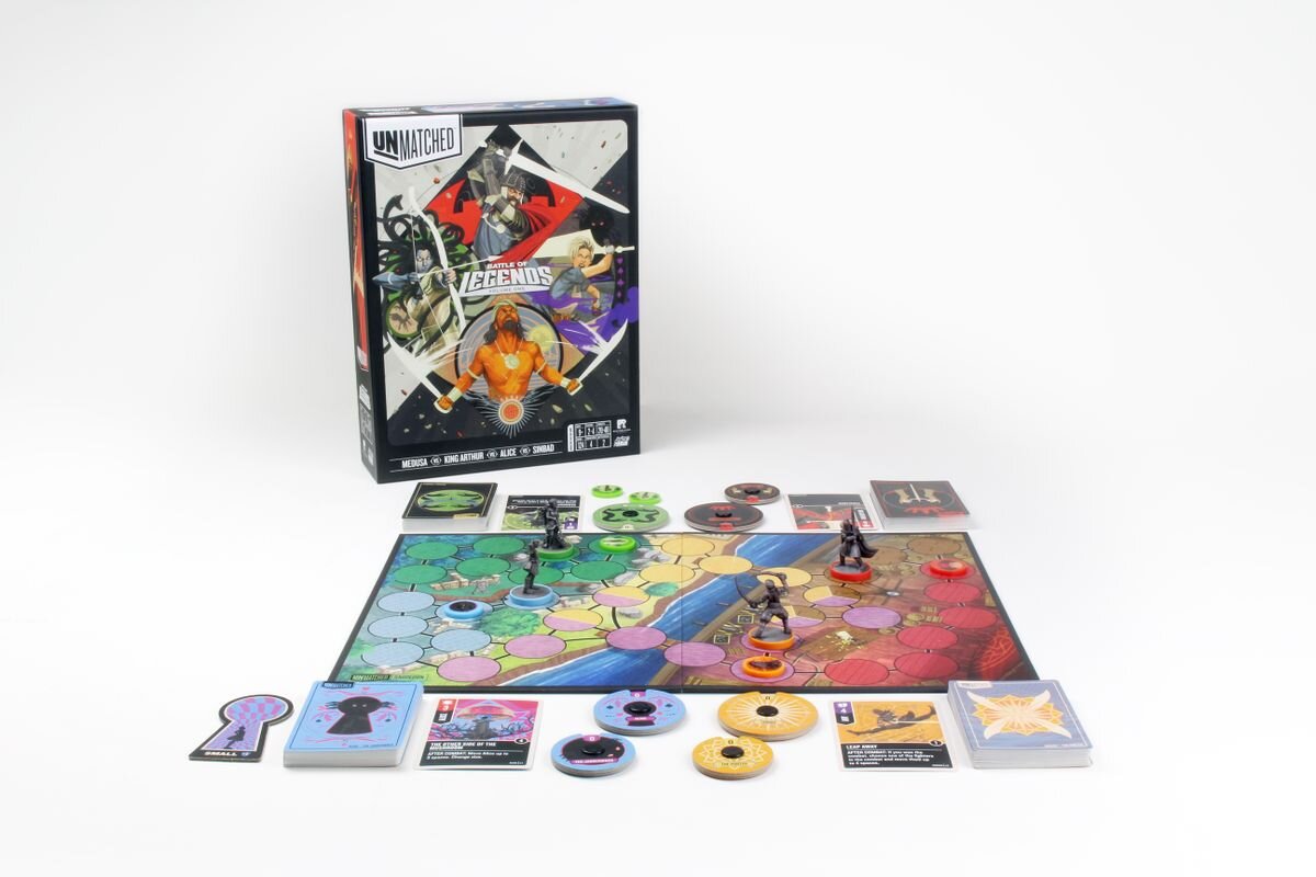 Unmatched: БИТВА Легенд. Настольные игры для двоих. Фотогалерея.