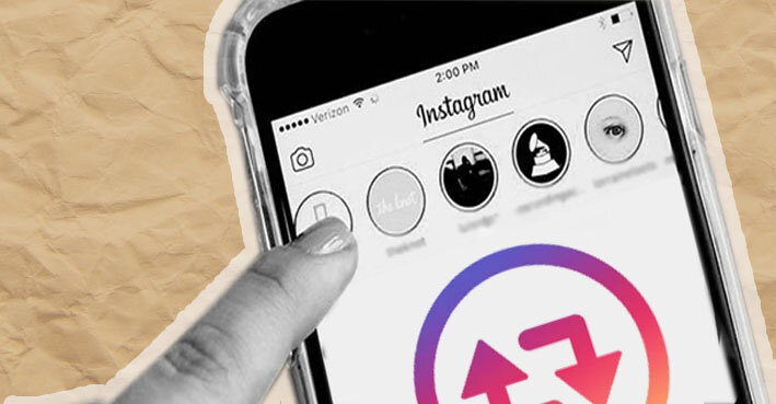 Почему я не могу сделать репост в Instagram?