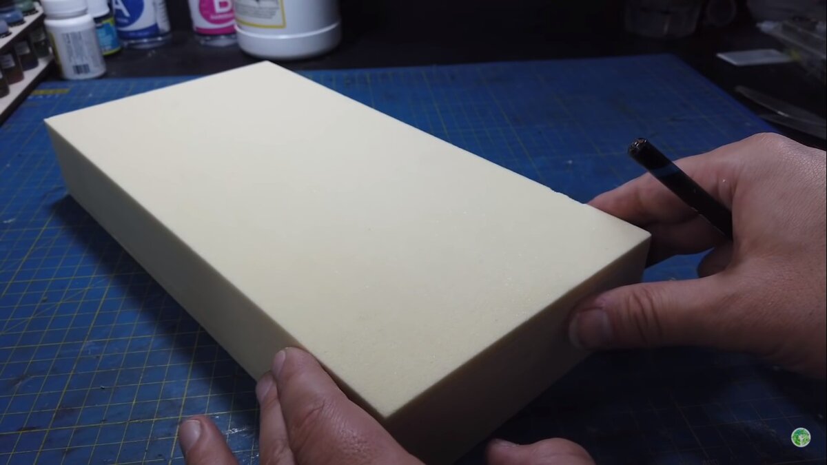 Определяем размеры основания под будущую диораму