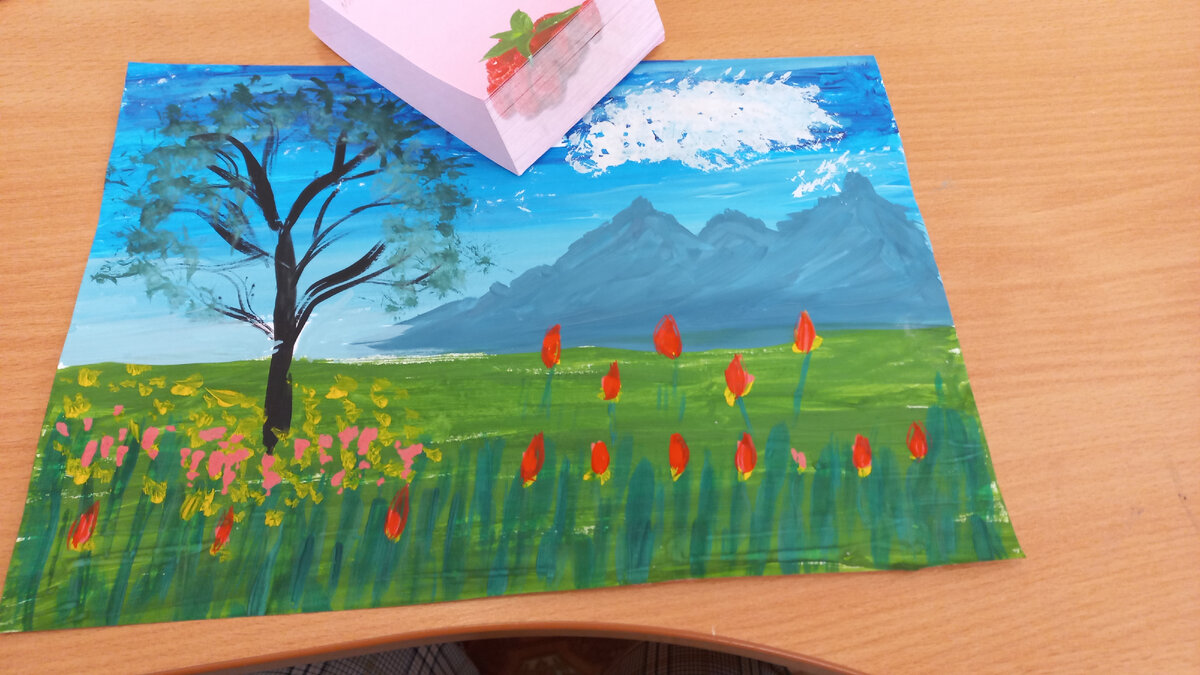 Рисуем с детьми пошагово. Вот что-то тип такого я могу изобразить🙄 знаю не очень, поэтому на изо у меня все хорошисты-отличники😅