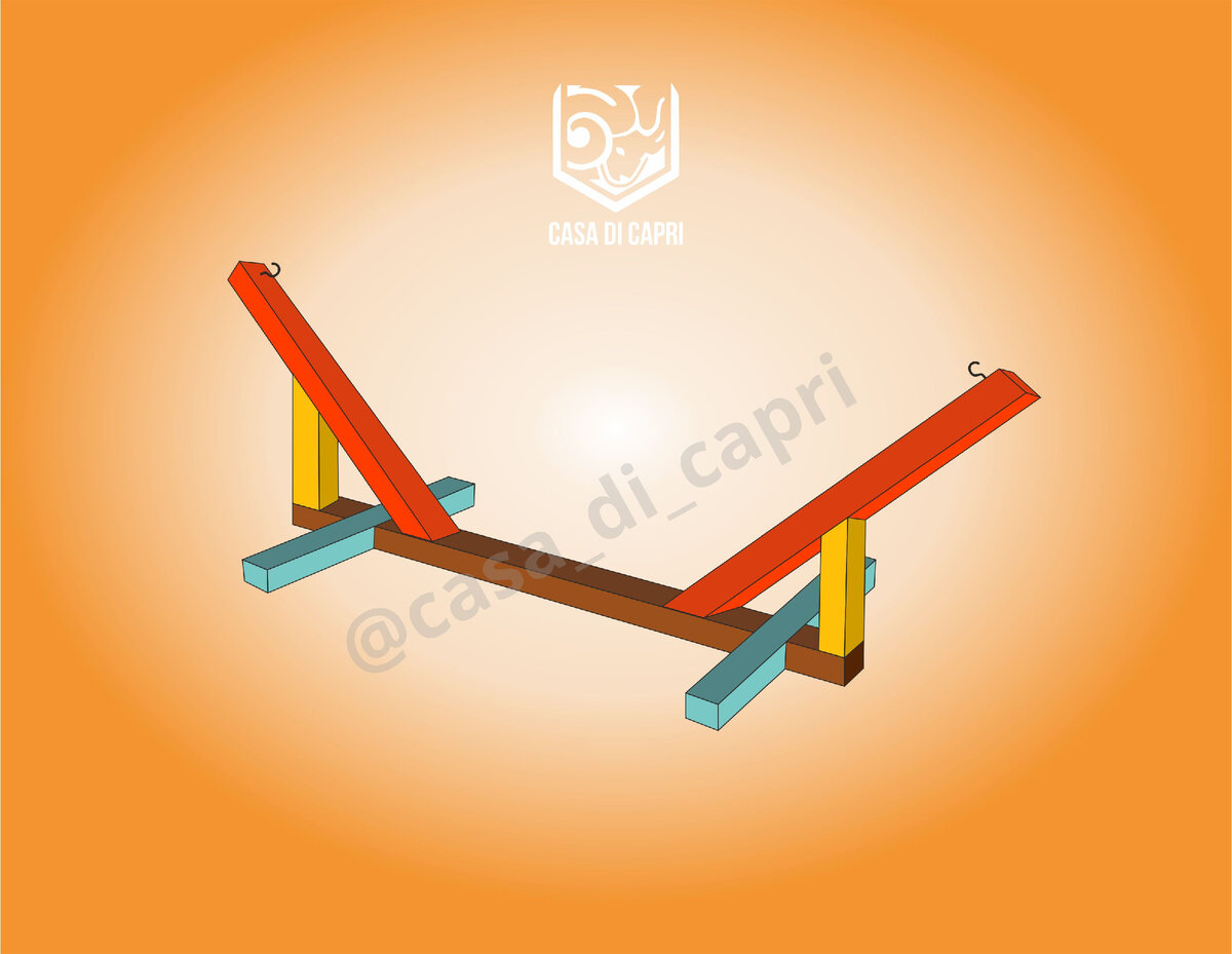 Простейшая подставка для гамака, которую легко сделать самому | Митя Козлов  | Дзен