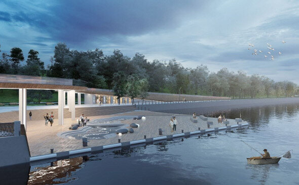 Причал Москва-16 (Изображение: пресс-служба администрации города Воронежа) 