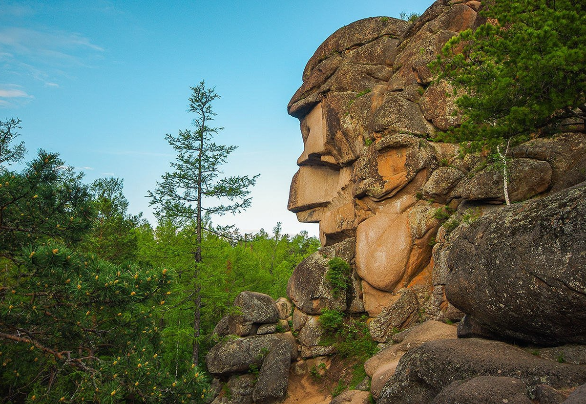 Сибирь столбы Красноярск