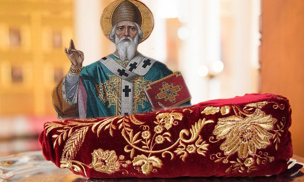 Святой в красных башмачках