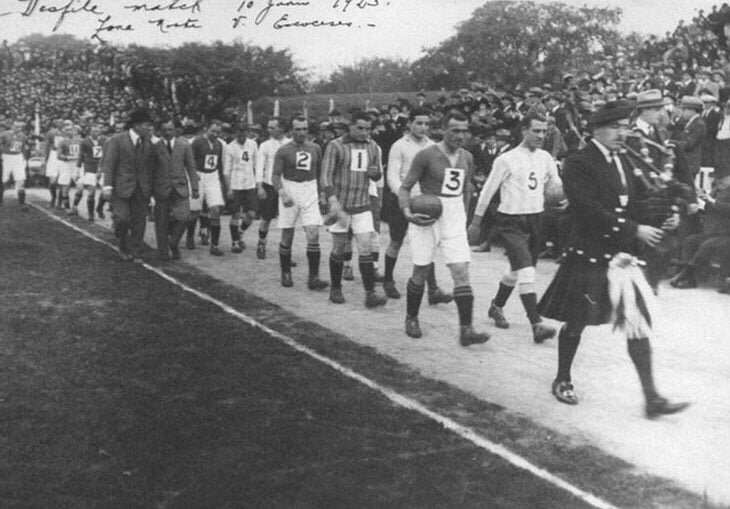 Шотландский футбол прошлого...