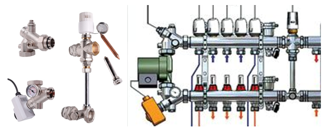 Схема подключения valtec valmix