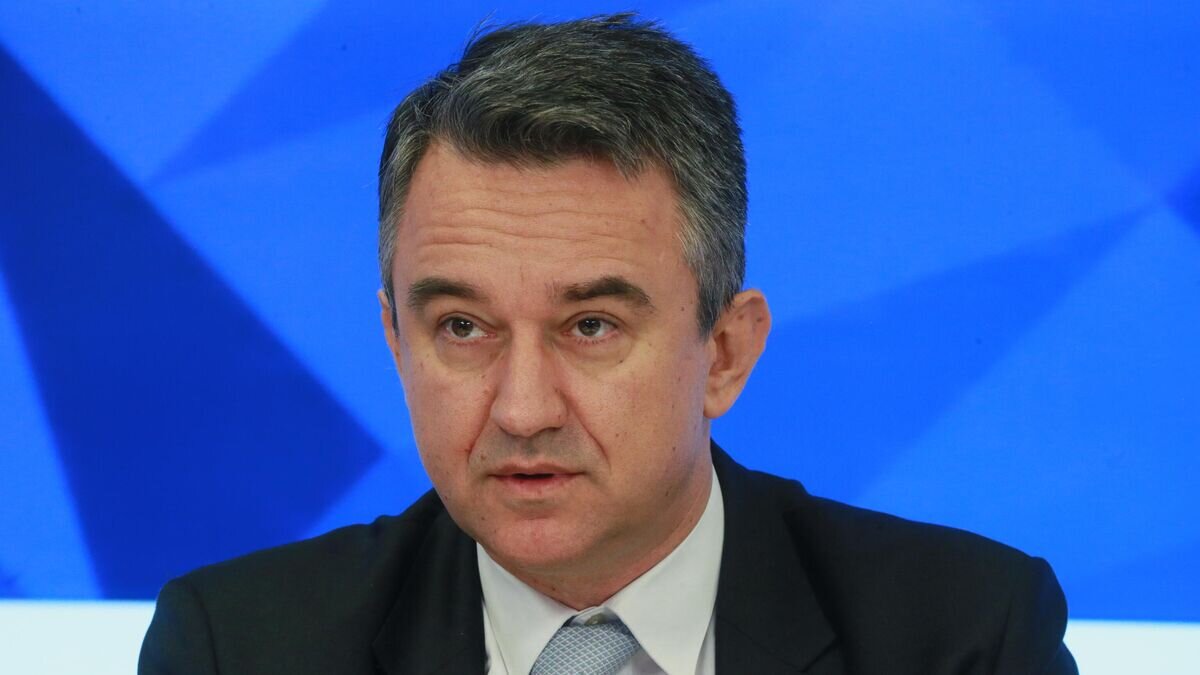    Председатель Общественного комитета в защиту генерала Ратко Младича Сербии и Республики Сербской Дарко Младич © РИА Новости / Александр Натрускин