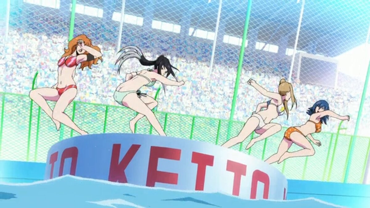 Остров-Земля на середине бассейна.