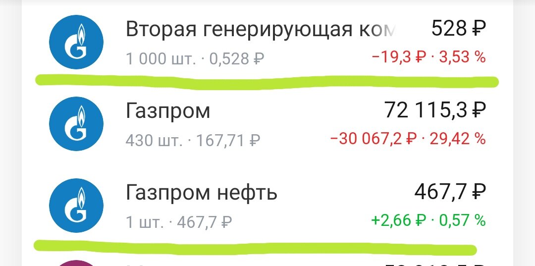 Пополнение портфеля