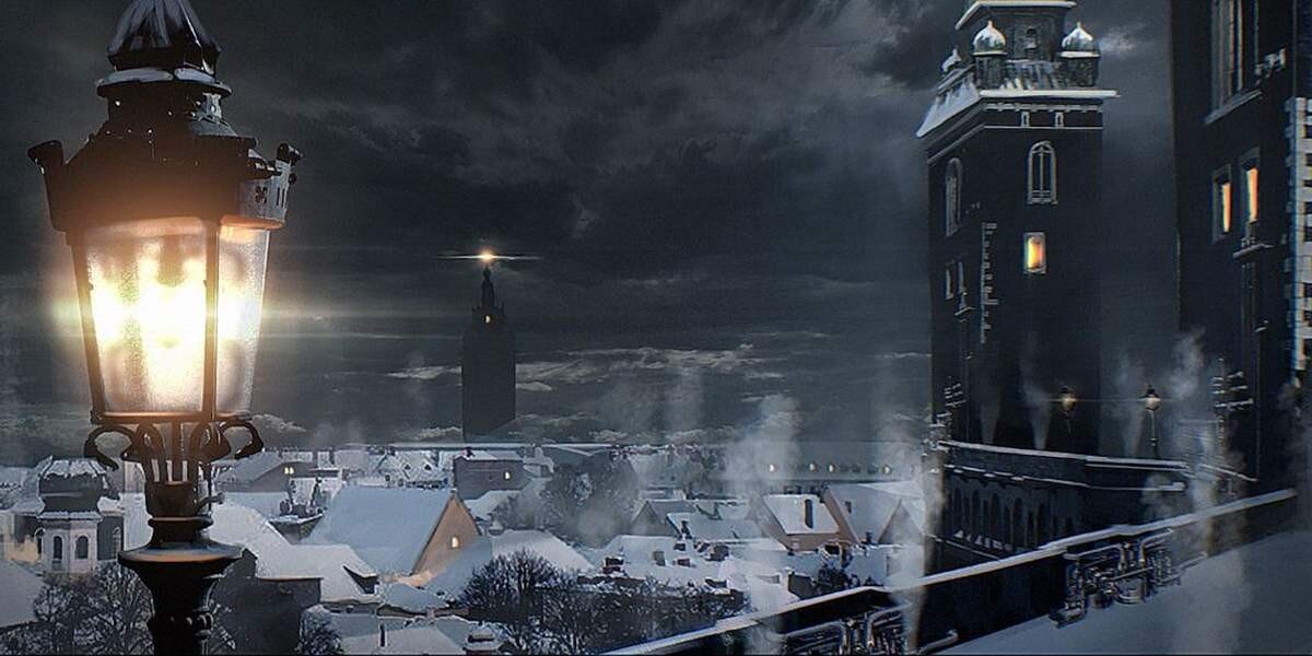 Панорама города