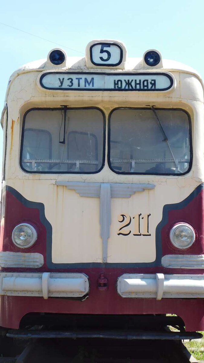    Маршрут № 5 из экспозиции ретротрамваев Музея истории электротранспорта города Екатеринбурга stalker