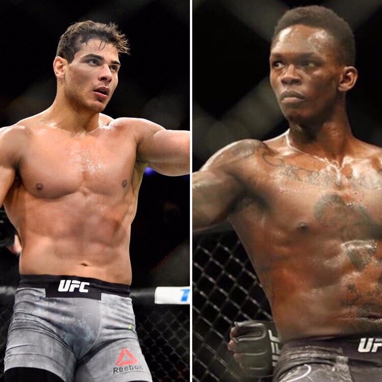 Пауло Коста и Исраэль Адесанья