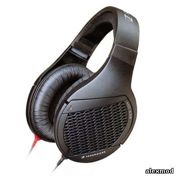 
HD535 - младшая модель линейки с дерматиновыми амбушюрами, очевидно подчеркивающими бас для непритязательной публики.
