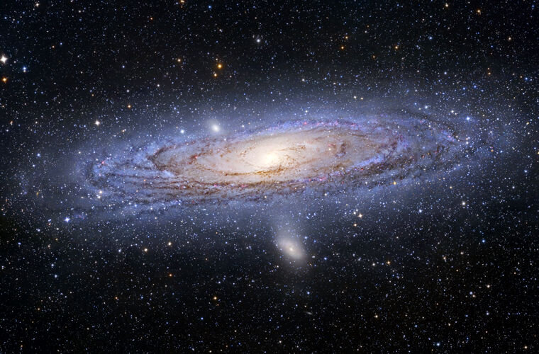 Туманность Андромеды © NASA