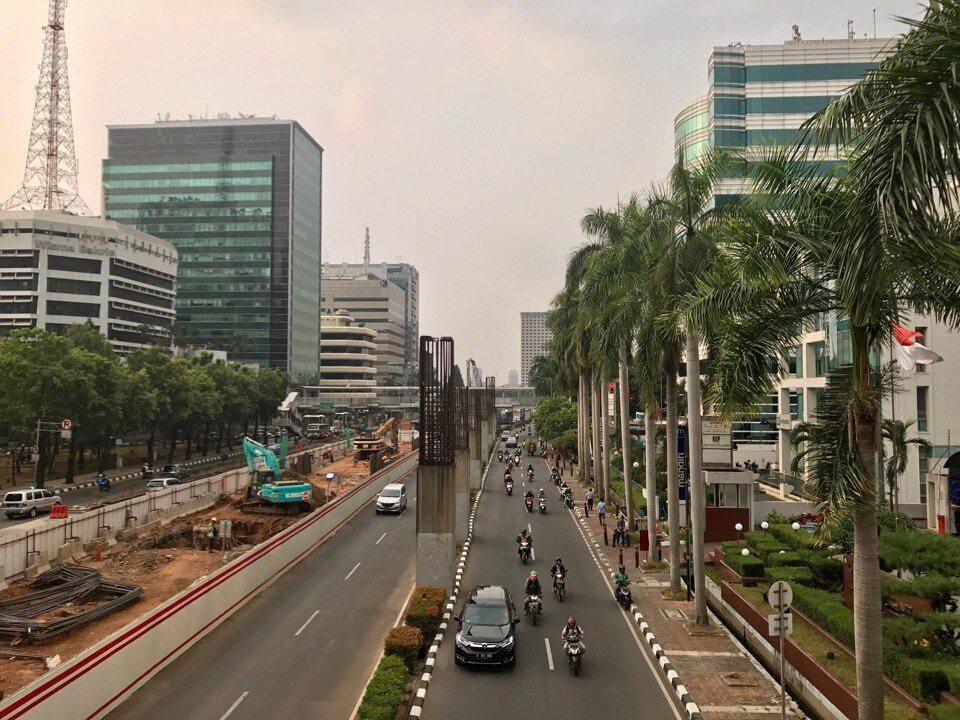 Джакарта фото улиц города
