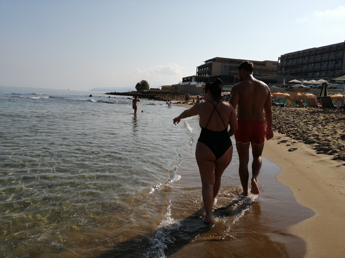 Пляж в Сталиде. Фото Света Давыдова