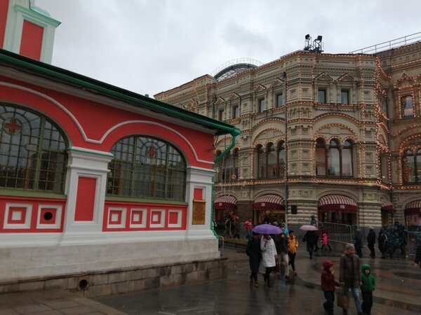 Фото автора В такую погоду очень захотелось горячего борщечка с чесноком и пампушками!
