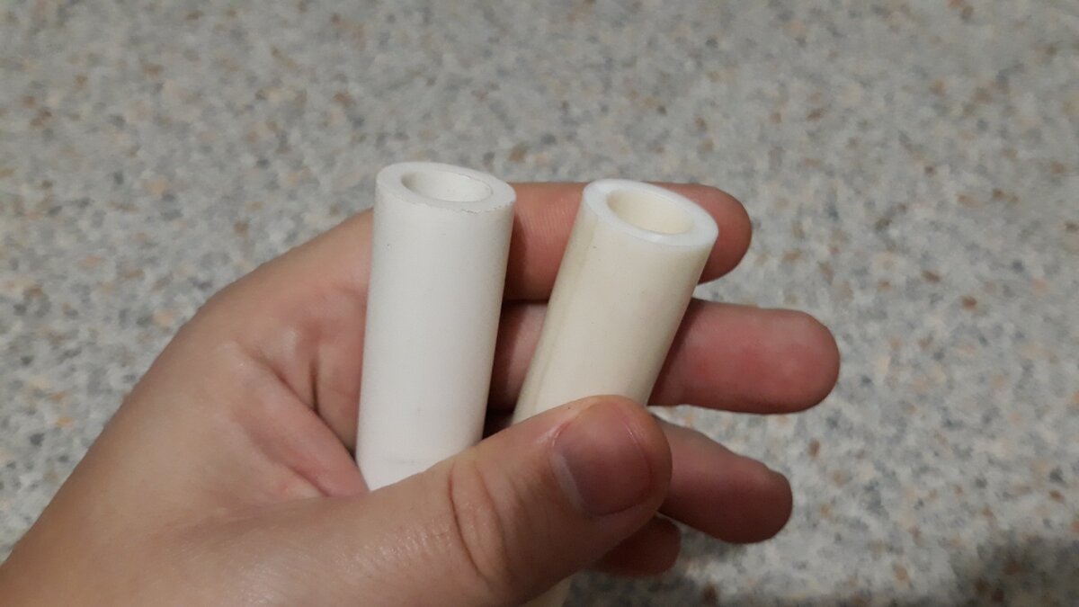 Обрезки полипропиленовой трубы 20 мм