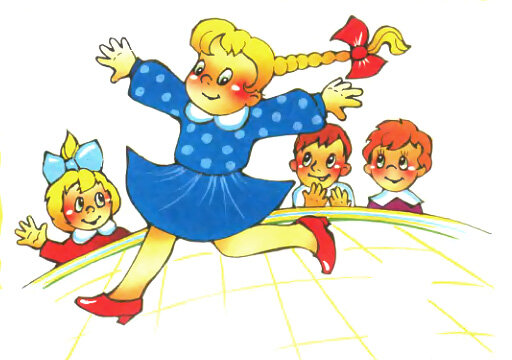 Синенька юбочка, ленточка в косе...