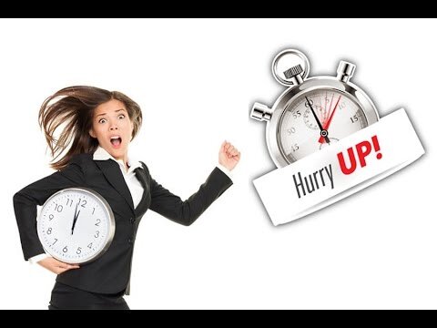 Поторопись!