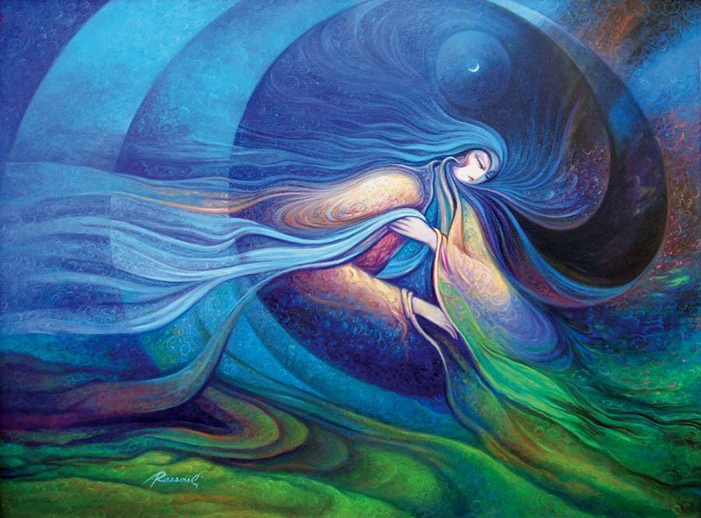 Автор картины Фрейдун Рассули