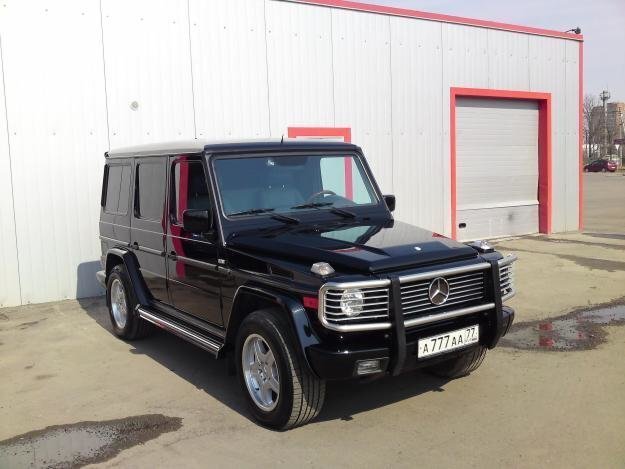 Mercedes Benz g500 чёрный Бандитский