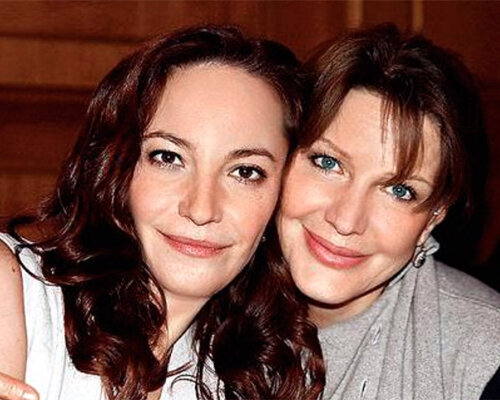 Елена Проклова С дочерью Ариной