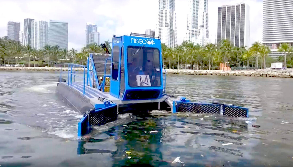  4ocean mobile skimmer