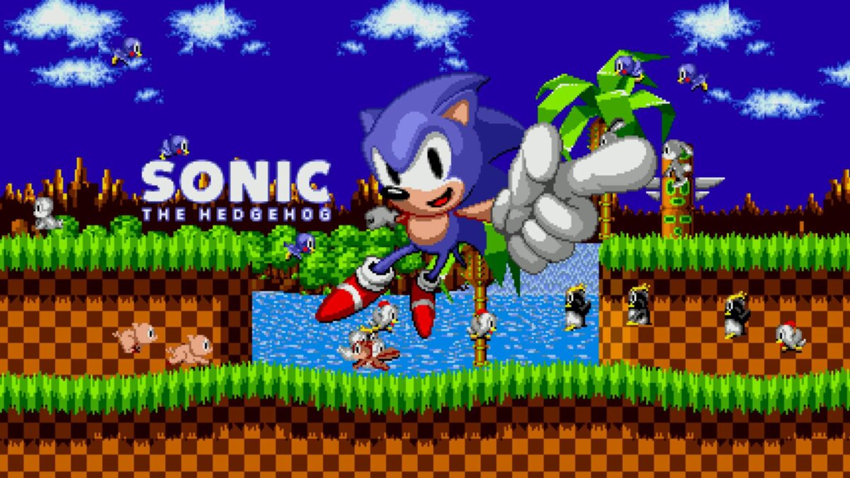 Скриншот оригинальной игры на SEGA.