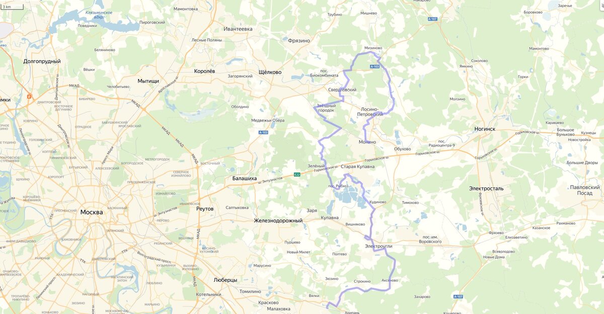 Планировали 85 км...