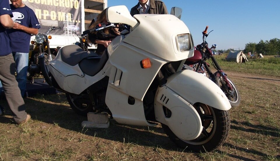 Финальный вариант мотоцикла ИЖ-Лидер с РПД