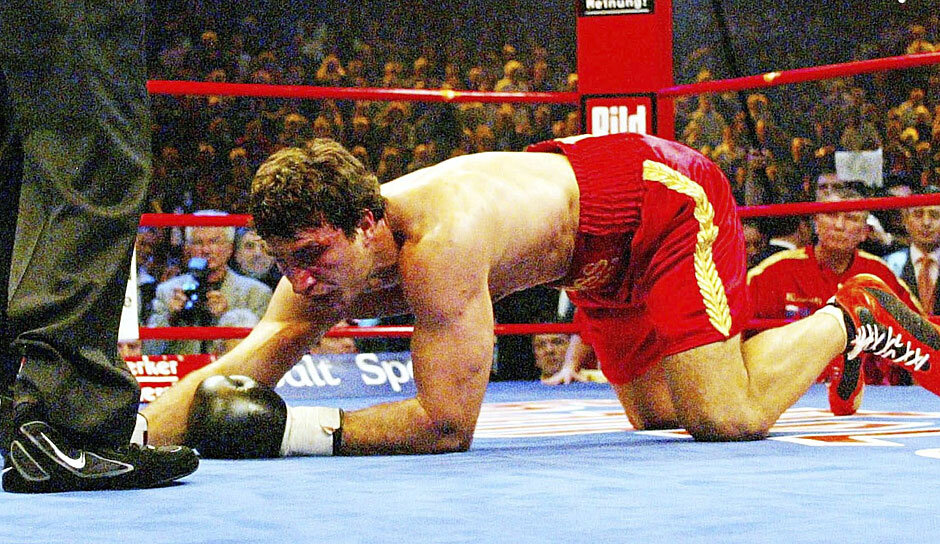 Кличко - Сандерс. Фото с Яндекс картинок